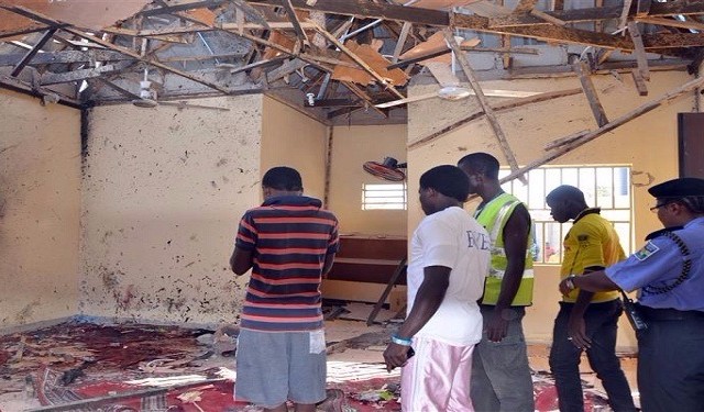 نيجيريا  هجوم انتحاري داخل مسجد