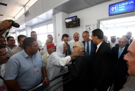 رئيس الجمهورية يواكب انطلاق الرحلة الاولى للحجيج التونسيين 5